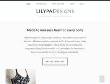 Tablet Screenshot of lilypadesigns.com